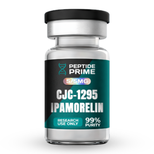 Vial containing 5mg of CJC-1295 No DAC and 5mg Ipamorelin.