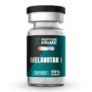 10mg glass vial of Melanotan I MT1.